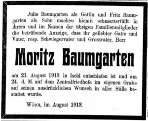 Moritz Baumgarten (1826-1913)