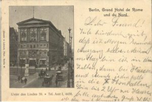 1907 Hotel Grand de Rome and du Nord