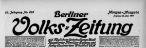 Berliner Volks-Zeitung