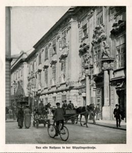 1882-1883 House Gustav Mahler Vienna - Wipplingerstrasse 12 No. 2